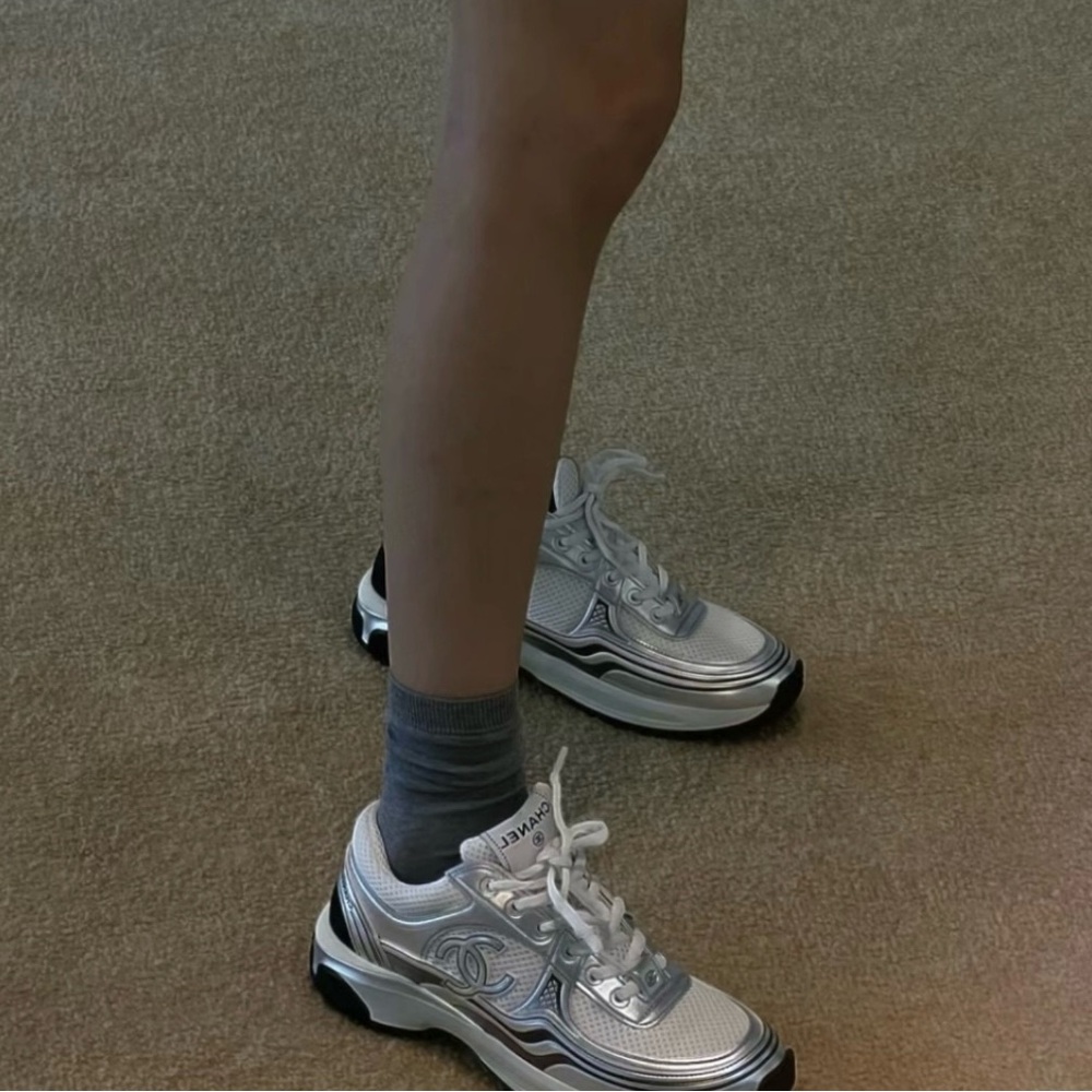 BRAND NEW Chanel Leather Trainers